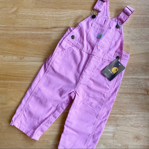 Carhartt One Pieces 2m Pink Carhartt Overalls Nwt Poshmark